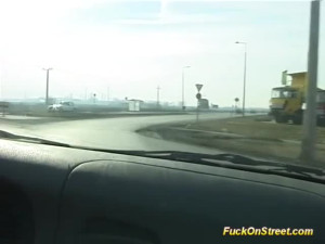 Fuck On Street - cumshot scene