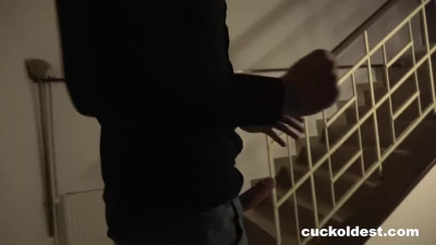 Rosy girlfriend's old bi cock sucking clip