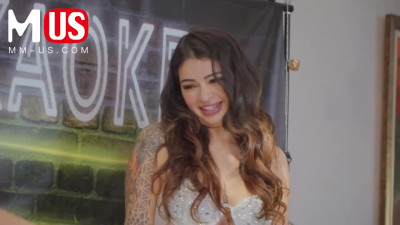 Jerkaoke featuring Gianna Dior and Alex Mack's pornstar trailer