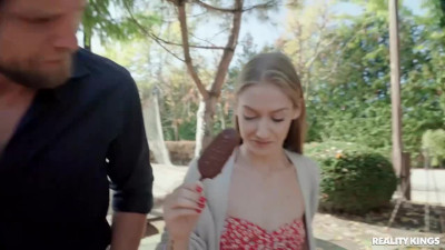Steamy Tiffany's missionary porn
