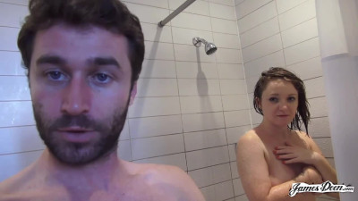 Standing doggystyle movie with aristocratic Amy Riskowitz from James Deen