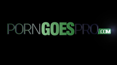 Porn Goes Pro featuring Claudia Valentine's lingerie clip