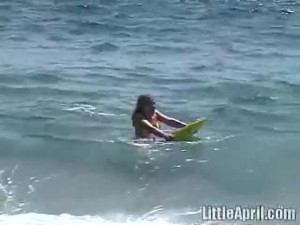Braces video with temperament Little April from Little April