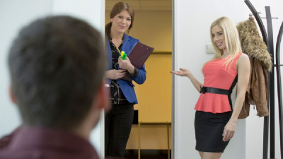 Ravishing Annie Wolf - doggystyle clip - Office Obsession