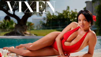 Anissa Kate's big tits action by Vixen