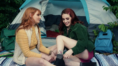 Devil's Film featuring Lacy Lennon and Aria Carson's small tits xxx
