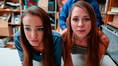 Wet Zoey and Charity's security video