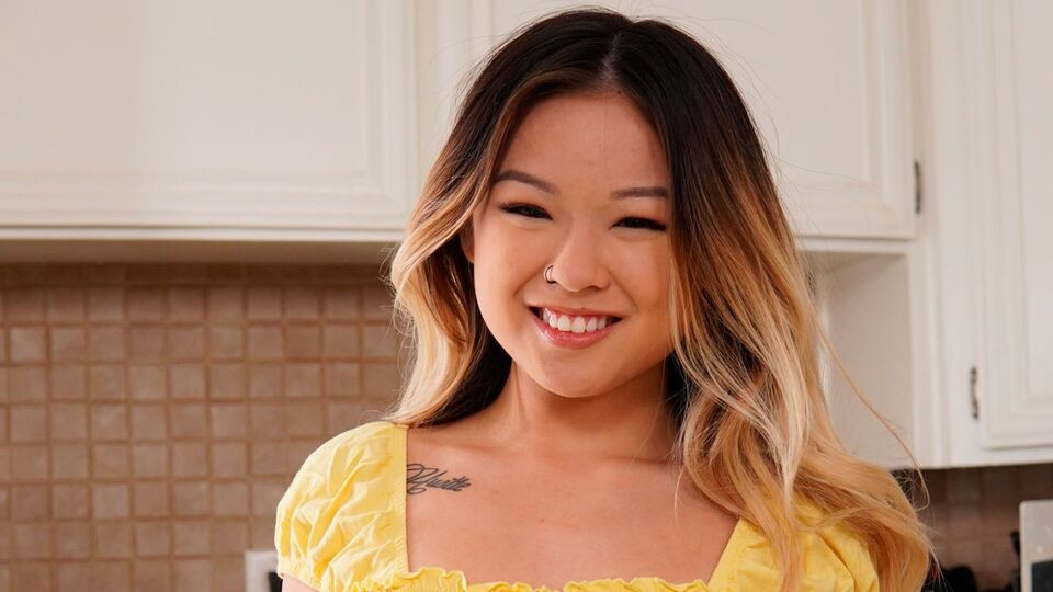 Standing blowjob scene with divine Lulu Chu from Only Teen Blowjobs Free Porn Videos | BestPornHubs.